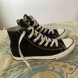 Black High Top Converse